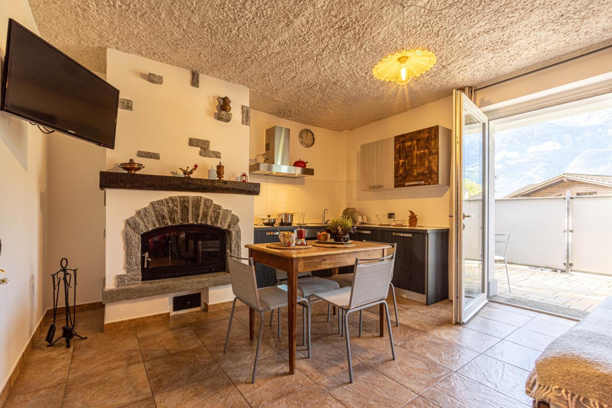 Case Appartamenti Vacanze Da Cien Saint-Christophe Bagian luar foto